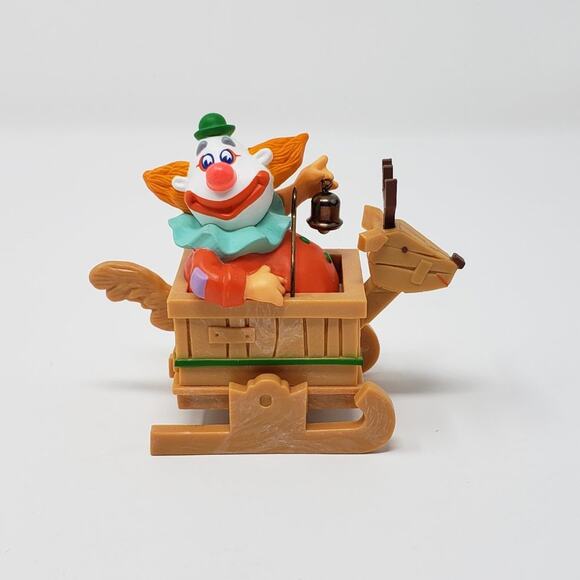 1988 Hallmark Jingle Bell Clown Handcrafted Musical Holiday Christmas Ornament - Picture 3 of 8